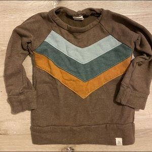 Lulu & Roo chevron sweatshirt